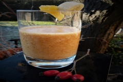Hagebuttenpulverdessert