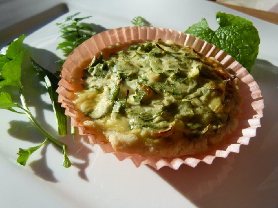 Kräuterquiche